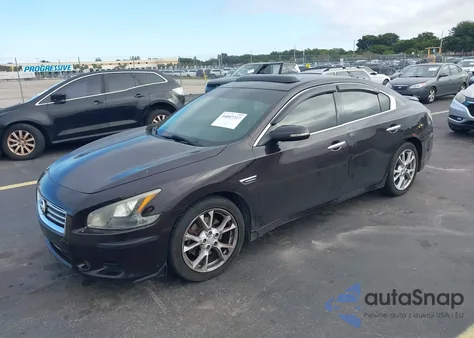 2014 Nissan Maxima 3.5 Sv from USA, damaged, VIN 1N4AA5AP7EC475408